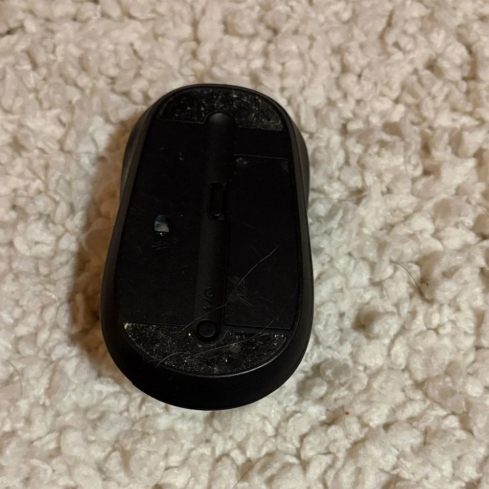 Microsoft Sleek Black Mouse